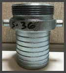 S36 Dixon 3" Short Shank Suction Hose Male Coupling Npsm Plated Iron. Fixed Price $19.99.