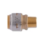 Sharkbite Max 3/4 In X 1/2 Mnpt Bullnose Adapter Push To Connect Ur138a. Fixed Price $14.95.