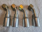 (4)eaton Weatherhead 08u-688 Hydraulic Hose Crimp Fittings 1/2 45 Jic. Fixed Price $69.00.