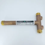 Everbilt 1 Brass Tank Tee, 10 In Length - Dual Threaded Mpt Or 3/4 Fpt. Fixed Price $14.99.
