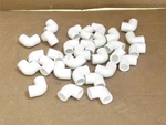 241918 Old-stock; Charlotte 406-005 Lot-30; Pvc Elbows; 90deg; 1/2"nps Sched 40. Fixed Price $30.31.