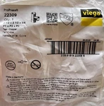 Viega 22309 2-1/2 X 3/4 Propress Copper Tee New Sealed. Fixed Price $149.99.