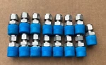 Lot Of 15: Dk-lok 3/8" X 1/2" Stainless Steel Tube Fittings Dmc-6-8n-s Used. Fixed Price $75.00.