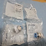 (lot Of 4) - Festo Qs-1/2-10 Push-in Fitting, For 10mm Tube Od. Fixed Price $12.95.