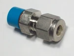 1 - Swagelok Stainless Steel Connector, 1/4" Tube X 7/16-20 Sae/ms, Ss-400-1-4st. Fixed Price $16.89.