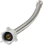 Highcraft Stainless Steel Braided Tank Supply Line, 12". Fixed Price $9.95.