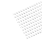 Uxcell Abs Styrene Plastic Round Bar Rod,1/16 Inch Dia 20 White. Fixed Price $13.90.