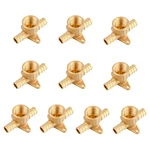10 Pcs Efield 1/2" Pex X Female Npt Drop-ear Tee, Barb Crimp .... Fixed Price $63.97.