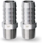 Maacflow Stainless Steel 3/8" Male Npt To 5/8" Hose Id Barb Barbed Fitting. Fixed Price $15.49.