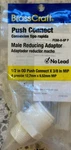 Brasscraft Push Connect Male Reducing Adapter 1/2" Od X 3/8" Mip - Pc68-8-6p P. Fixed Price $7.99.