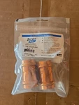 Parker Zoomlock Max Crimp Connect Refrigerant Fittings 1-1/8" Coupler 870507 2pk. Fixed Price $44.99.