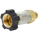 General Pump #100649 Brass Inline Water Filter - 1/2" Npt Male X 3/4" Gh Female. Fixed Price $28.99.