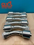 6 Parker Style 13743-12-12 Hydraulic Hose Crimp Fitting 3/4 X Jic 45. Fixed Price $109.95.