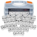 72 Pcs Hydraulic Jic Plug And Cap Kit, 37 Flare Threads Industrial Hydrauli. Fixed Price $73.43.