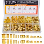 Breezliy Compression Fittings Assortment Kit-6 Sizes1/83/16 1/4 5/16 3/8 1/2. Fixed Price $29.76.