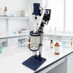 2l Double Jacketed Glass Reactor Kit With Heater/ Stirrer Condenser For Lab 110v. Fixed Price $975.57.