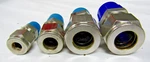 4) New Parker A-lok Tube Fittings, 8msc6n-316 1/2 X 3/8 1/4. Fixed Price $40.50.