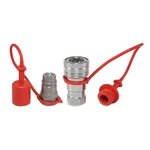1/2 Iso 7241-a Quick Disconnect Hydraulic Couplers Set - Npt Thread. Fixed Price $19.00.