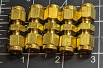 (5) 1/8 X1/8 Brass Compression Tube Union A-lok Parker 2sc2-b B6by. Fixed Price $29.50.