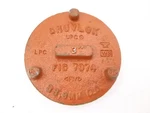 3" Gruvlok Grooved End Style Cap Ductile Iron Orange Fig. 7074. Fixed Price $48.49.