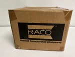 New 100 Pk Raco 4040 Rac Die Cast Zinc 3/8-inch Double Armored Cable Connector. Fixed Price $297.00.