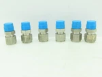 Hy-lok Stainless Male Connector Compression Fitting 1/2" Tube 3/8" Npt Lot Of 6. Fixed Price $38.49.