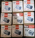 9-dry Location Halex Rigid Compression Couplings Galvanized Steel 1-1/4". Fixed Price $69.95.