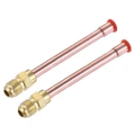 Brass Pipe Fitting Sae 45 Degree 1/4" Glow Male Thread 2pcs. Fixed Price $10.25.