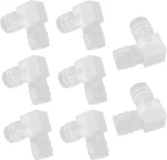 5/8 Inch 90 Degree Elbow Hose Barb, Plastic 2 Way L Shaped Fitting, Barbed Splic. Fixed Price $14.15.