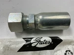Gates G50510-0612 Sae Metric Male Flareless Hydraulic Coupling 7/8"-14 Thread. Fixed Price $16.16.