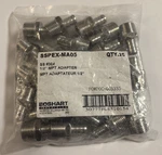 (25ea) Boshart Sspex-ma05 Stainless Steel Male Adapter 1/2" Pex X Npt. Fixed Price $59.90.
