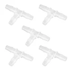 Quickun 3/8" Hose Barb T Shaped Tee Type 3 Way Equal Barbed Fitting Plastic Join. Fixed Price $11.87.
