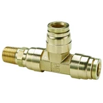 Parker 171ptc-6-4 Swivel Male Run Tee,3/8 In. Tube Size 48ly63. Fixed Price $42.53.