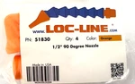 1/2" 90 Elbow Fittings For Loc-line Usa System 4 Pieces Per Pack #51830. Fixed Price $7.28.