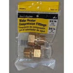 Apollo Flow Water Heater Compression Fittings 3/4 In Brass 2 Pack -042101. Fixed Price $14.99.