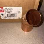 Mueller Streamline 1-1/2 C X 45 Copper Elbow 1-5/8 Od W 03055cb. Fixed Price $9.50.