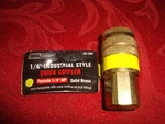 New # 207-3687 Solid Brass 1/4" Industrial Style Quick Coupler Female Npt. Fixed Price $15.00.