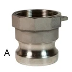 Dixon 200-a-ss Cam & Groove Type A Adapter X Female Npt, 316 Stainless. Fixed Price $27.99.