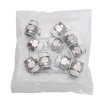 Lot Of 10 Smc Kq2h12-03ns Pneumatic Fitting, 12mm One-touch, R3/8, -100kpa 1mpa. Fixed Price $30.00.