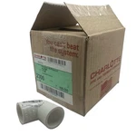 Charlotte #406-005 Schedule 40 Pvc 90 Degree Elbow 1/2" New Lot Of 50. Fixed Price $20.73.