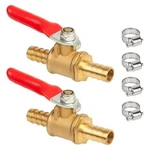 Kainga 5/16" Barb Shut-off Ball Valve, Brass Hose 5/16 Inch,. Fixed Price $18.00.