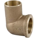 New Everbilt 1/2 In. Forged Bronze Lead-free Pressure 90-degree Cup X Fip Elbow. Fixed Price $8.99.