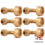 1/4 Inch (3/8 Od) X In. 3/8 In., 6 Pack Sharkbite Max. Fixed Price $112.35.
