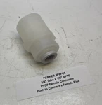 Parker 3/8" Tube X 1/2" Nptf Pvdf Female Connector (push To Connect Nptf). Fixed Price $10.95.