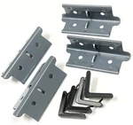 Edsal Muscle Rack Shelving Post Coupling Coupler Connector 4-pack Gray 4 X1.375. Fixed Price $22.00.