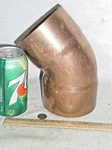 New Nibco 4 Inch X In F-f Copper 45-degree Sweat Elbow El Ell Fitting Usa. Fixed Price $67.16.