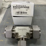 Swagelok Ss-1610-3-16-12, 1" X 3/4" Compression Reducing Tee, 316ss. Fixed Price $125.00.
