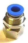 10pc Mettleair Mtmf 6-02 Push To Connect Straight Bulkhead Female Fitting, 6 Mm. Fixed Price $31.49.