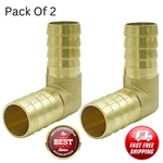 Brass 3/4" Hose Barb Elbow 90 Degree L Right Angle Barbed Fitting Water Fuel Air. Fixed Price $22.75.