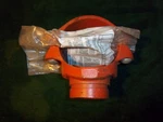 New Gruvlok 7046 Clamp T 4" X 2 " Ductile Iron Aisle I. Fixed Price $27.00.